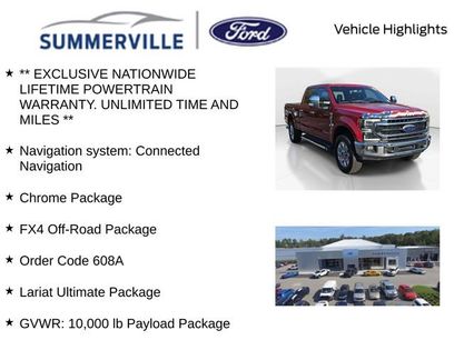 Used 2022 Ford F250 Lariat w/ Lariat Ultimate Package
