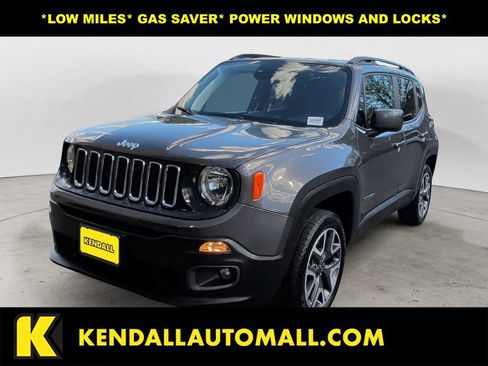Used 2018 Jeep Renegade Latitude w/ UConnect 8.4 Nav Group AWD/4WD image 1