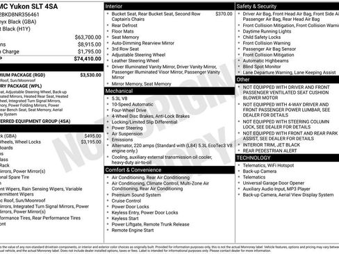 Certified 2022 GMC Yukon SLT w/ SLT Premium Package image 6