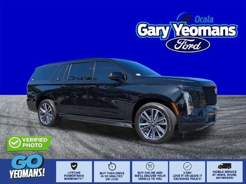 Used 2025 Cadillac Escalade ESV Sport w/ Touring Package AWD/4WD image 1