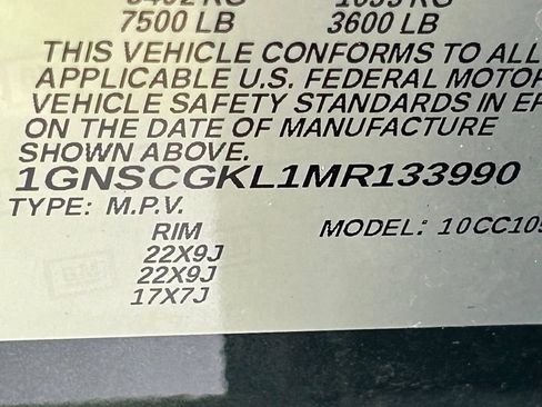 Used 2021 Chevrolet Suburban High Country RWD image 55