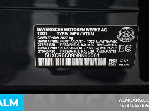 Used 2022 BMW X5 xDrive40i AWD/4WD image 63