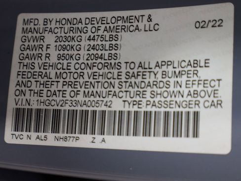 Used 2022 Honda Accord Sport image 31