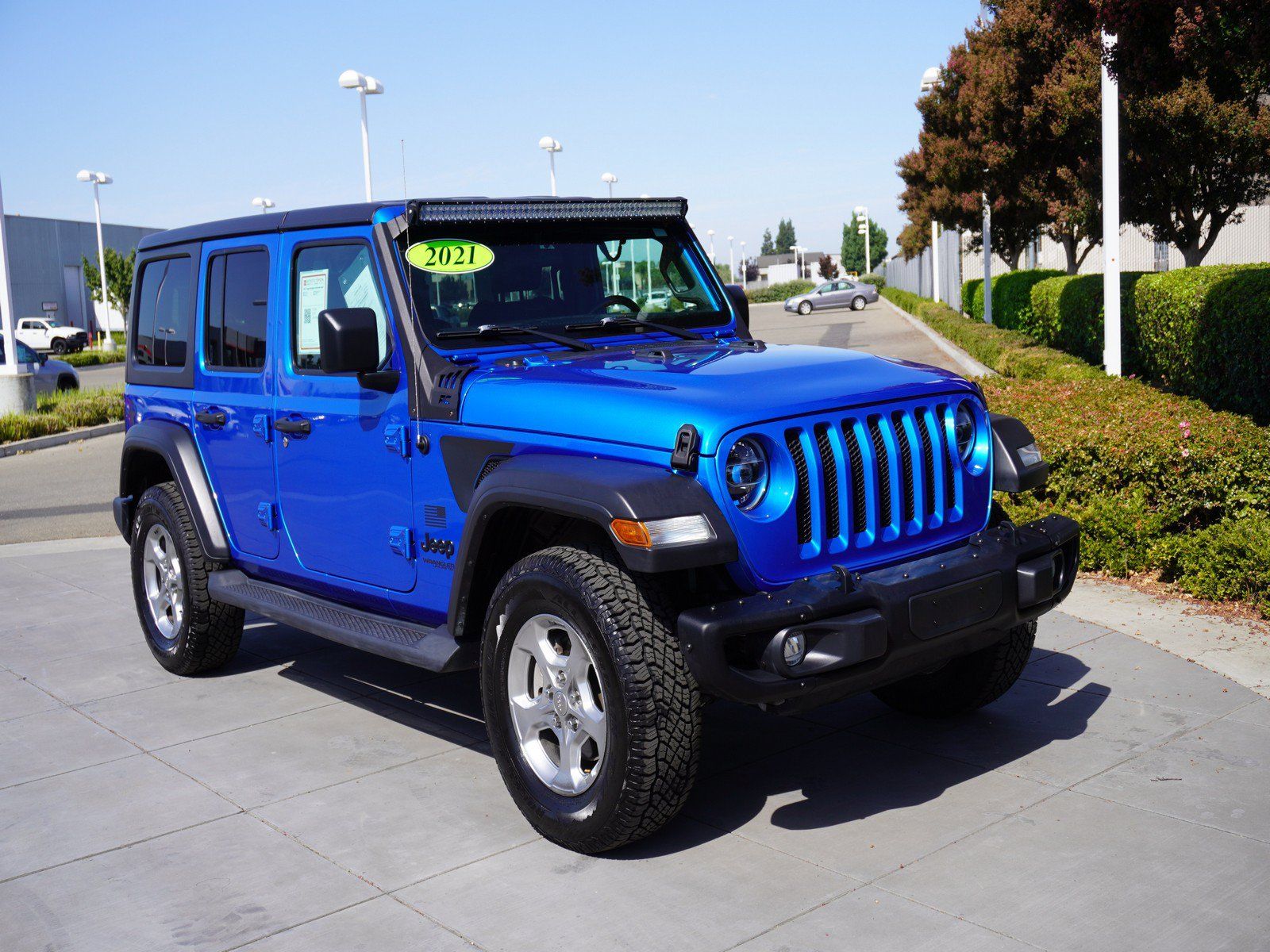 Used 2021 Jeep Wrangler Unlimited Sport AWD/4WD image 1