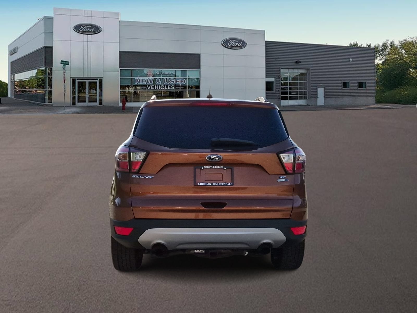 Used 2017 Ford Escape SE w/ SE Leather Comfort Package AWD/4WD image 8