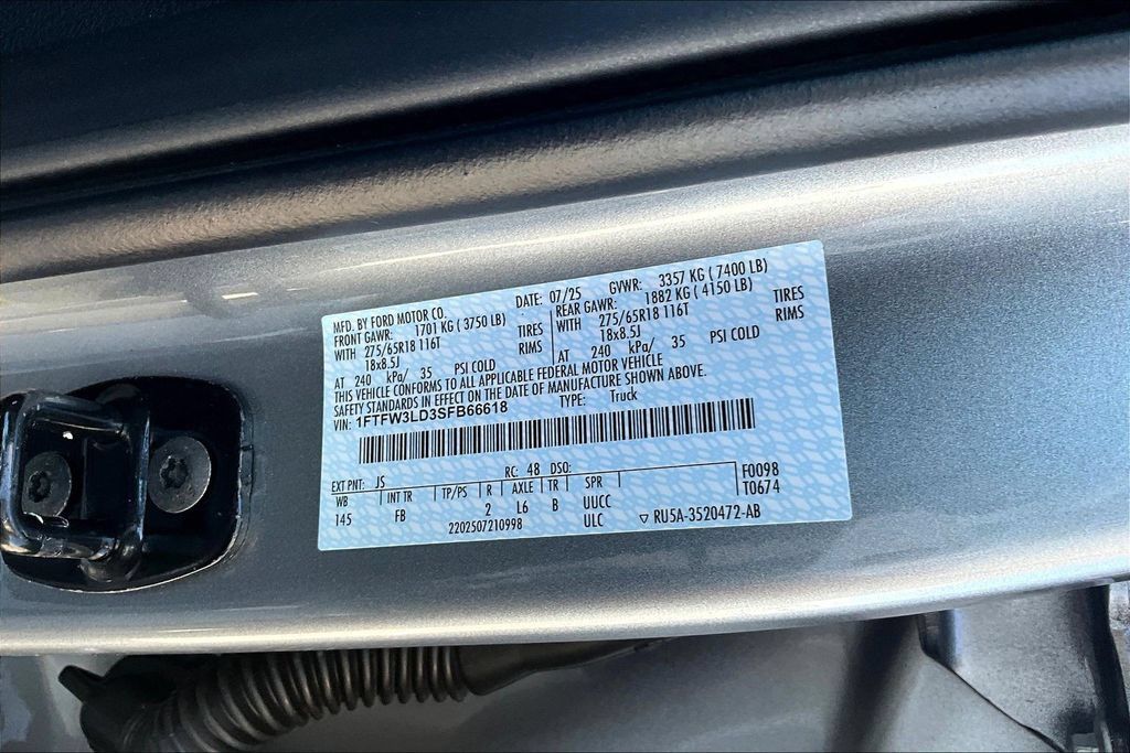 Used 2025 Ford F150 XLT w/ Equipment Group 302A MID AWD/4WD image 26