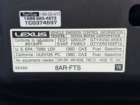 Used 2016 Lexus IS 200t RWD image 25
