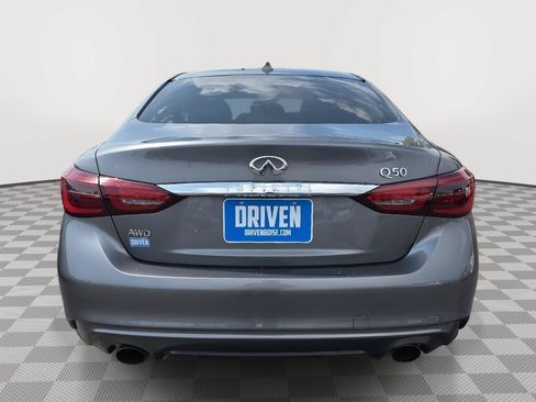 Used 2019 INFINITI Q50 Luxe w/ Essential Package (3.0T Luxe) AWD/4WD image 5