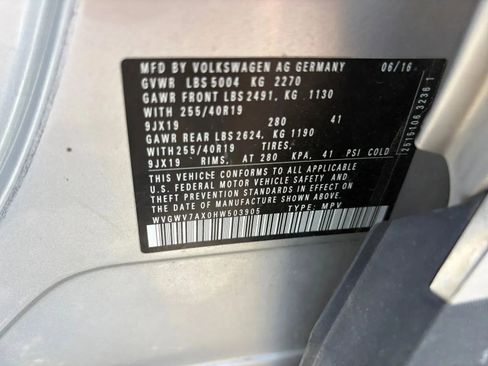 Used 2017 Volkswagen Tiguan SEL image 34