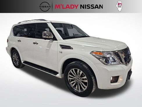Used 2019 Nissan Armada Platinum w/ Captain's Chairs Package image 4