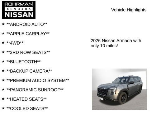 New 2026 Nissan Armada PRO-4X image 8
