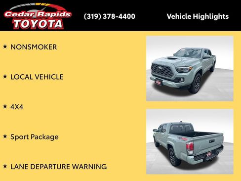 Certified 2023 Toyota Tacoma TRD Sport w/ TRD Premium Sport Package AWD/4WD image 23