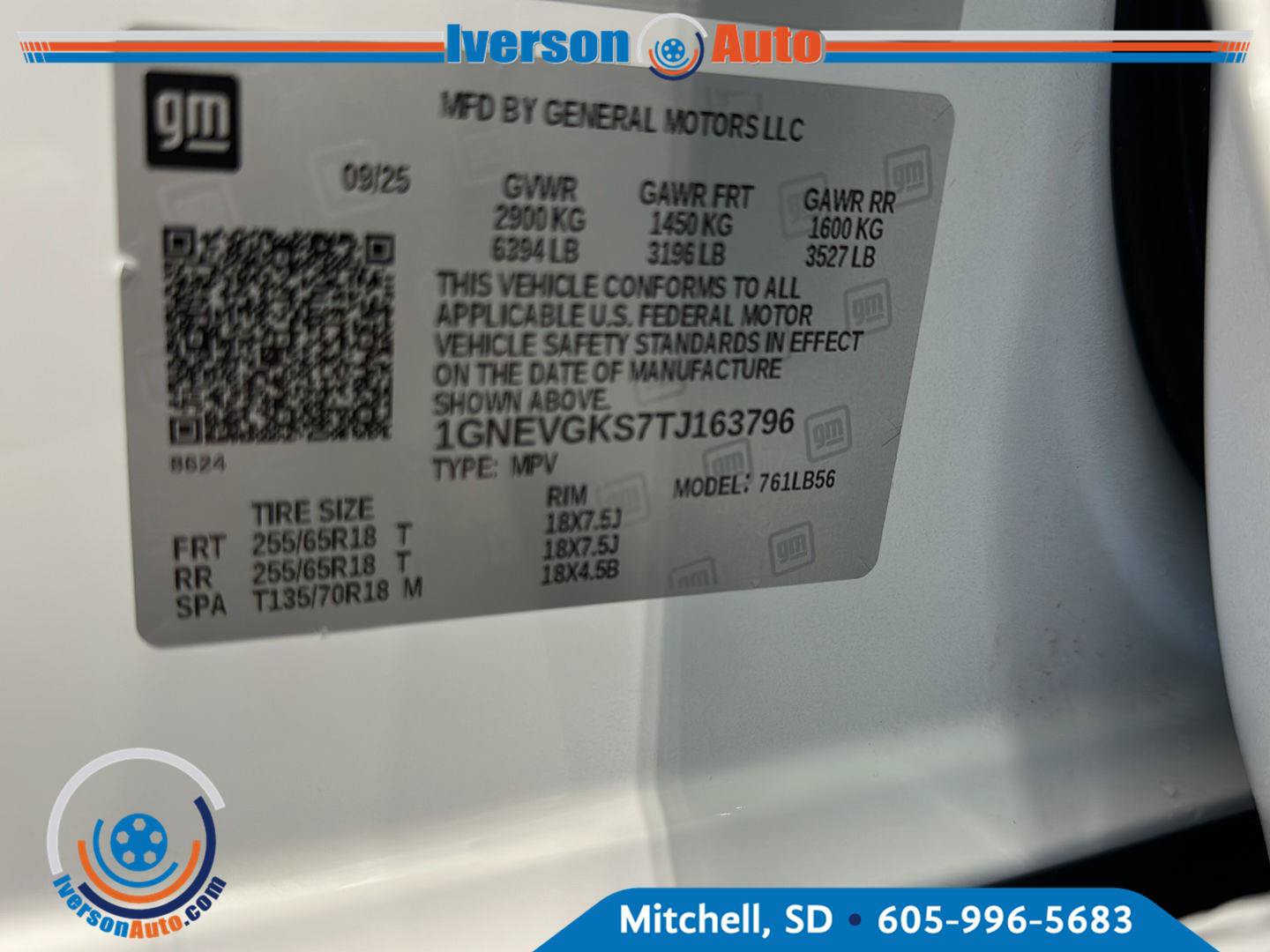 Used 2026 Chevrolet Traverse LT AWD/4WD image 12