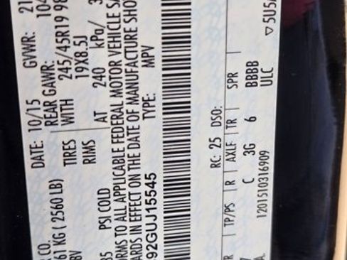 Used 2016 Lincoln MKC Black Label image 25