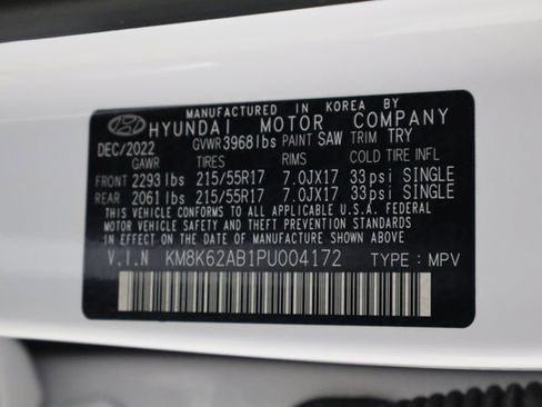 Used 2023 Hyundai Kona SEL w/ Cargo Package FWD image 57