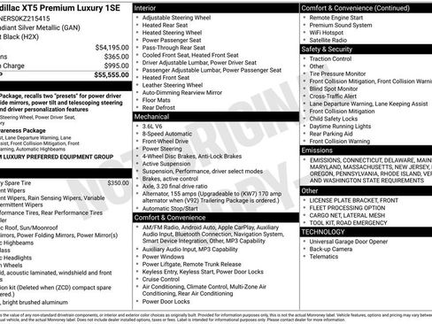 Used 2019 Cadillac XT5 Premium Luxury image 29