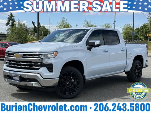 New 2026 Chevrolet Silverado 1500 LTZ w/ LTZ Premium Package AWD/4WD image 1