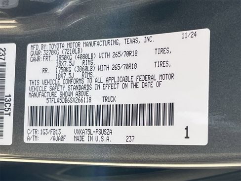 New 2025 Toyota Tundra SR5 image 28