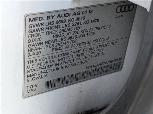 Used 2018 Audi Q7 3.0T Premium Plus w/ Premium Plus Package AWD/4WD image 15