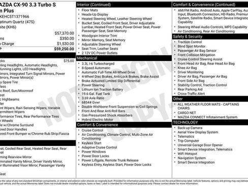 New 2026 MAZDA CX-90 3.3 Turbo S w/ Premium Plus image 3