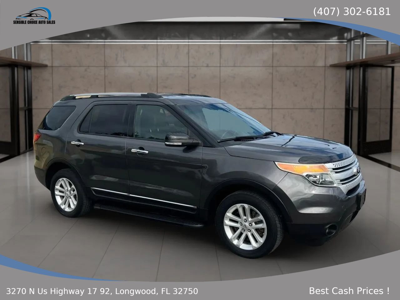 Used 2015 Ford Explorer XLT w/ Equipment Group 202B AWD/4WD image 1