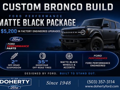 Certified 2025 Ford Bronco Big Bend AWD/4WD image 2