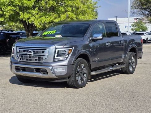 Used 2023 Nissan Titan Platinum Reserve w/ Moonroof Package AWD/4WD image 2