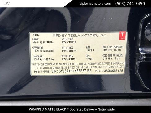 Used 2014 Tesla Model S P85 image 39