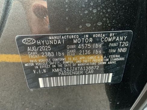 New 2026 Hyundai Sonata Blue FWD image 40