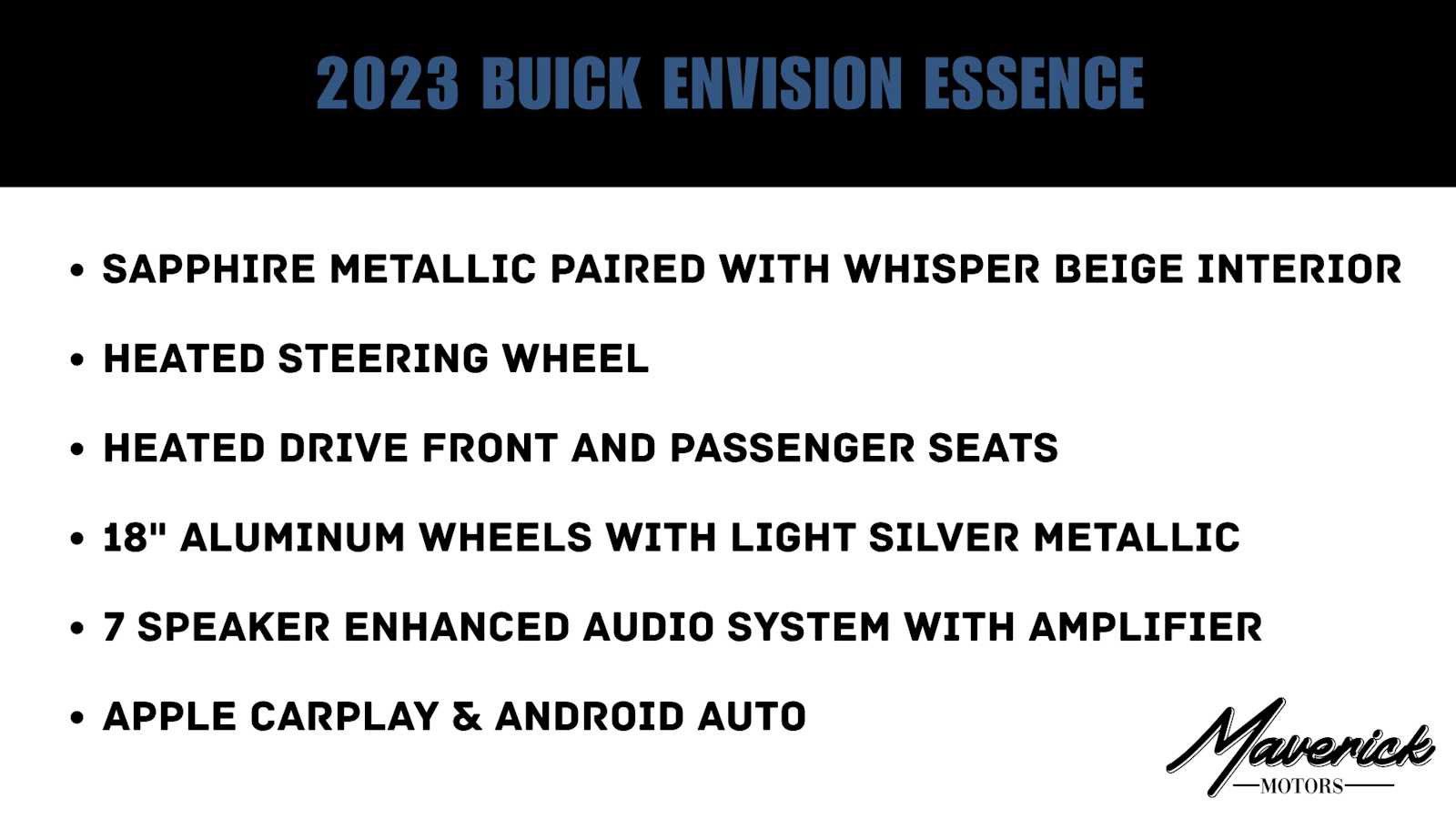 Used 2023 Buick Envision Essence AWD/4WD image 2