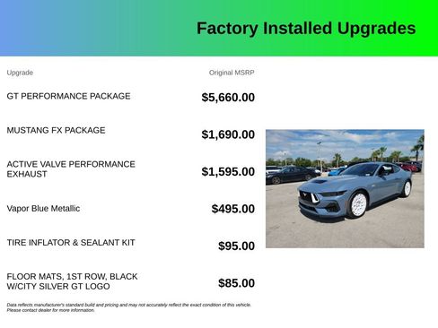Used 2026 Ford Mustang GT Premium w/ GT Performance Package RWD image 4