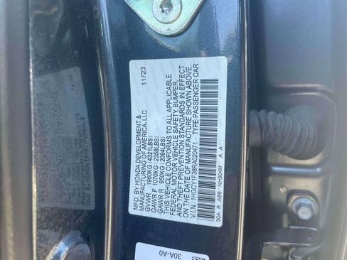 Certified 2024 Honda Accord EX image 17