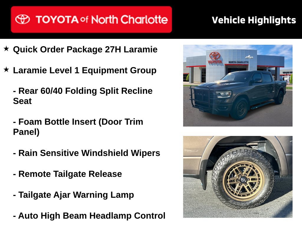 Used 2020 RAM 1500 Laramie w/ Sport Appearance Package RWD image 4