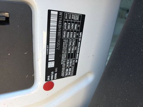 Used 2024 Mercedes-Benz Sprinter 144 Cargo w/ Acoustic Package image 14