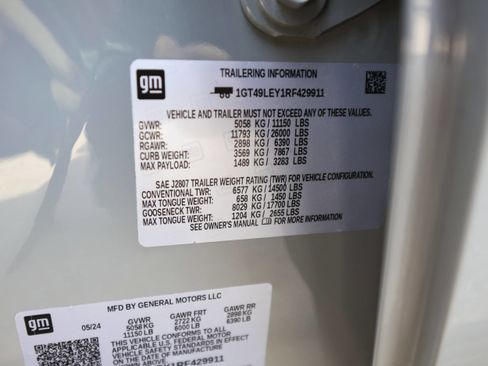 Used 2024 GMC Sierra 2500 Pro w/ 1SA Pro Safety Plus Package image 32