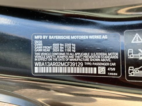 Used 2021 BMW 440i xDrive Coupe w/ Premium Package AWD/4WD image 33