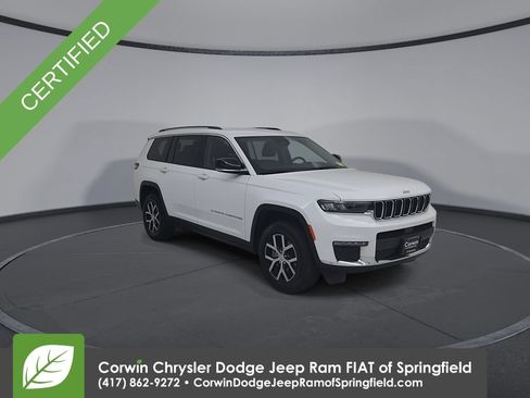Used 2023 Jeep Grand Cherokee L Limited w/ Trailer Tow Group (B) AWD/4WD image 2