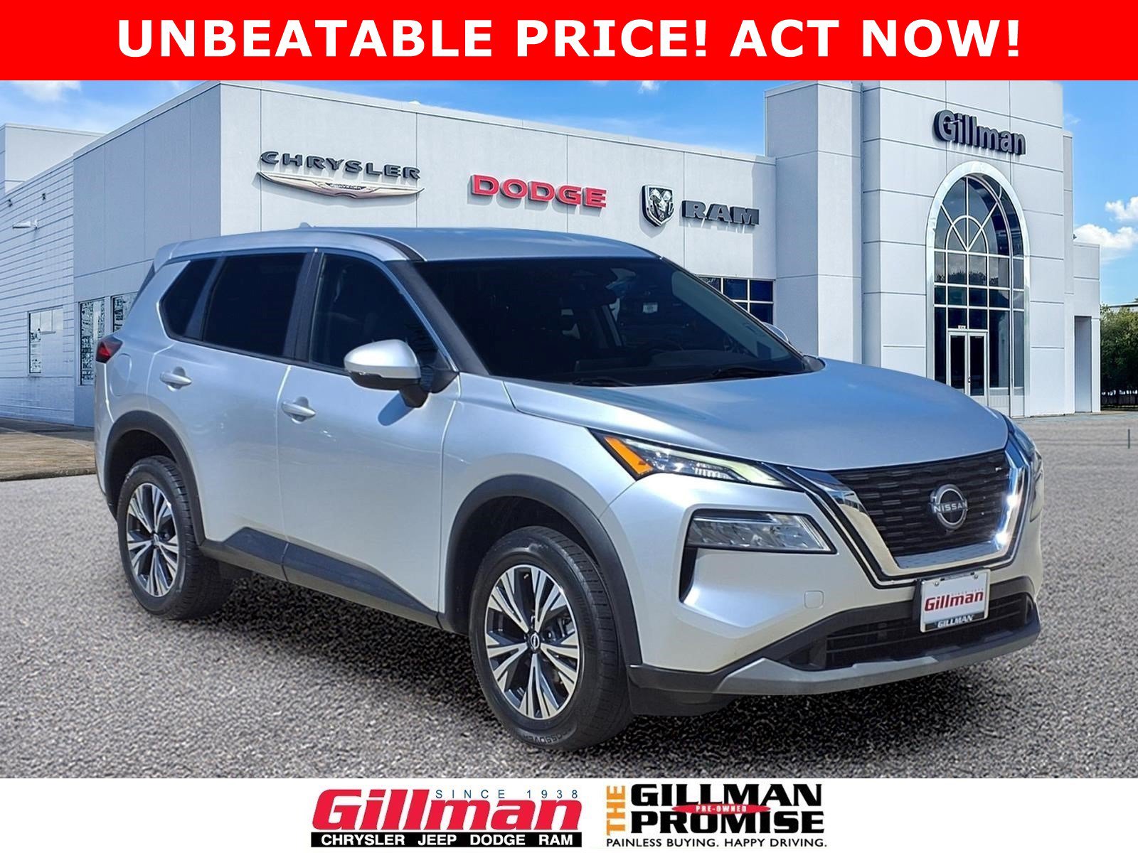 Used 2022 Nissan Rogue SV FWD image 1