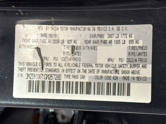 Used 2016 MAZDA MAZDA3 i Grand Touring FWD image 36