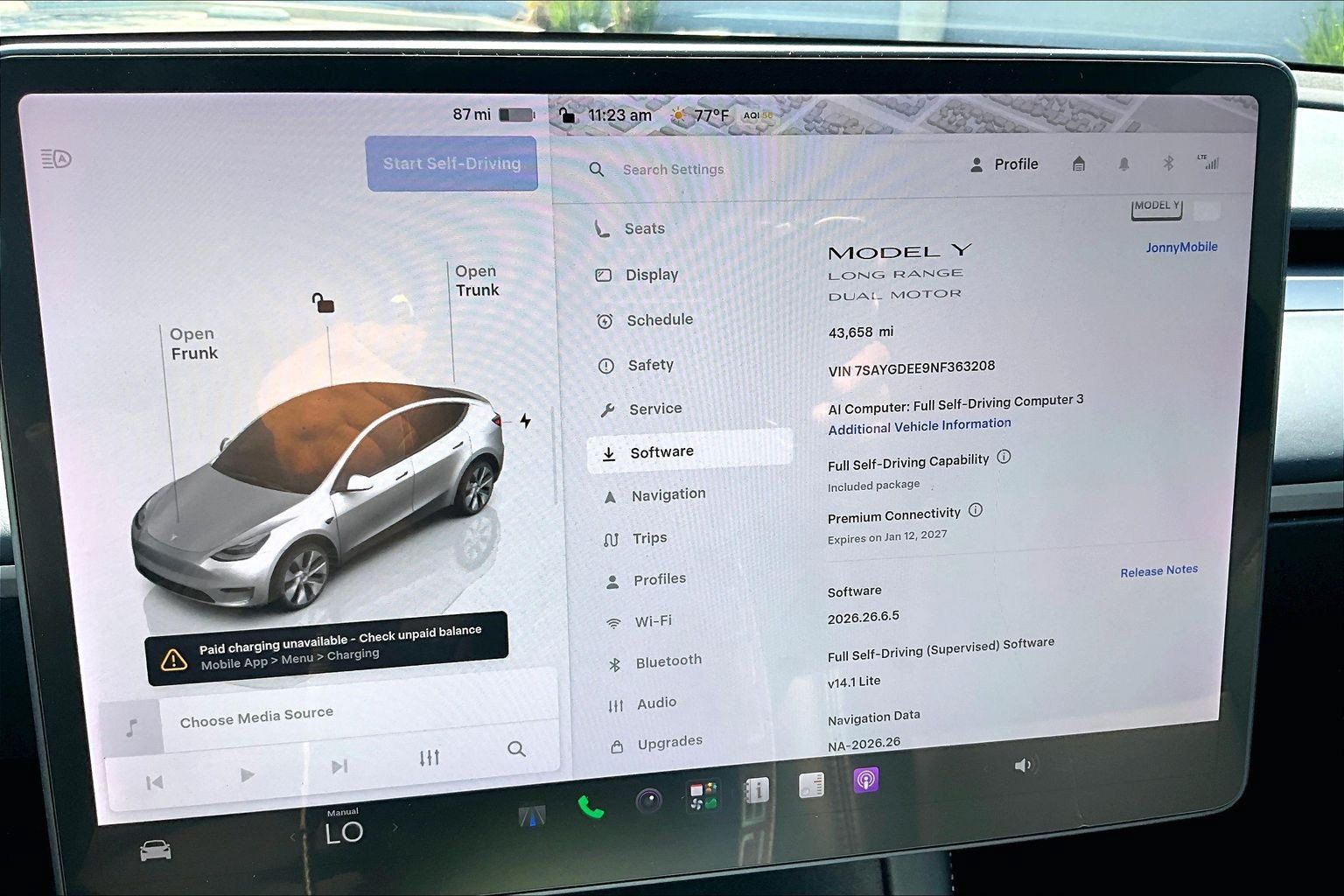 Used 2022 Tesla Model Y Long Range AWD/4WD image 15