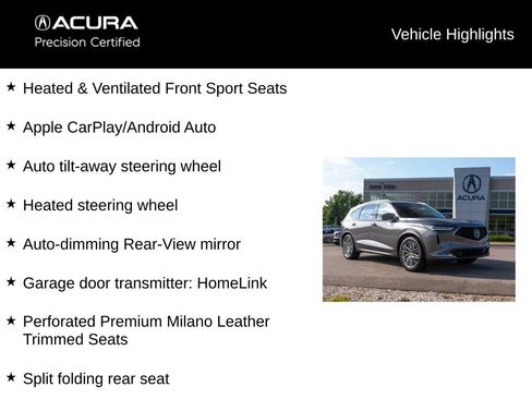 Certified 2023 Acura MDX SH-AWD w/ Advance Package image 21