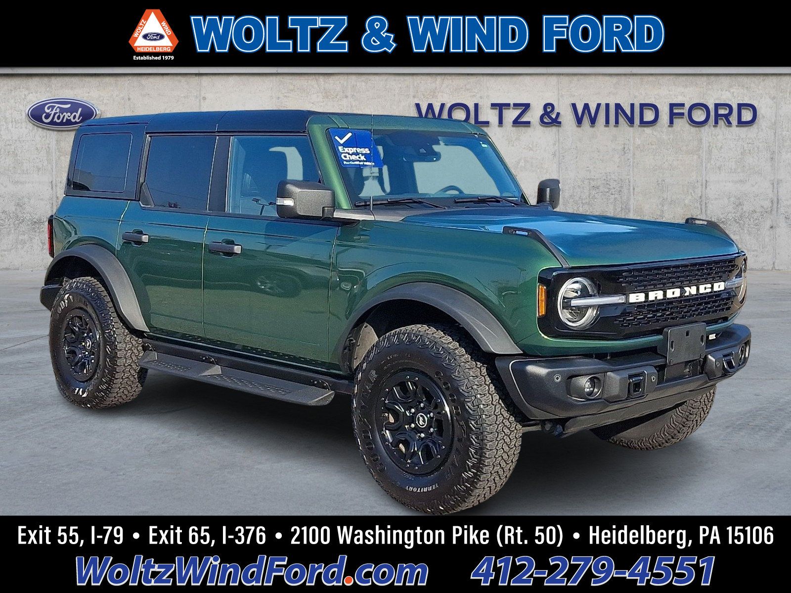 Certified 2025 Ford Bronco Badlands AWD/4WD image 1
