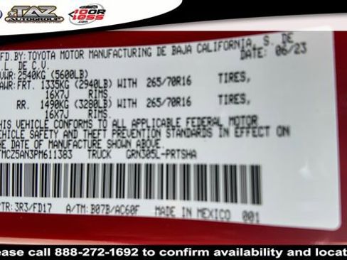 Used 2023 Toyota Tacoma TRD Off-Road AWD/4WD image 18