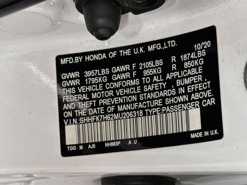 Used 2021 Honda Civic EX image 31