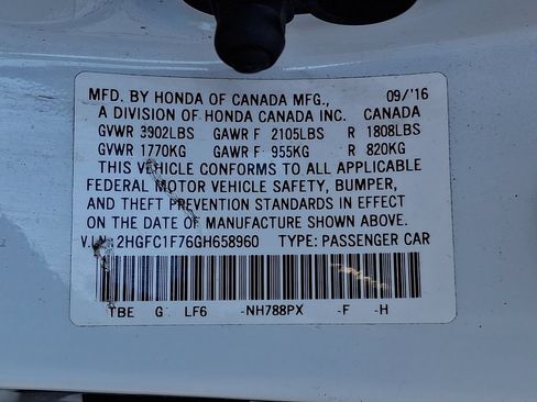 Used 2016 Honda Civic EX-L image 26
