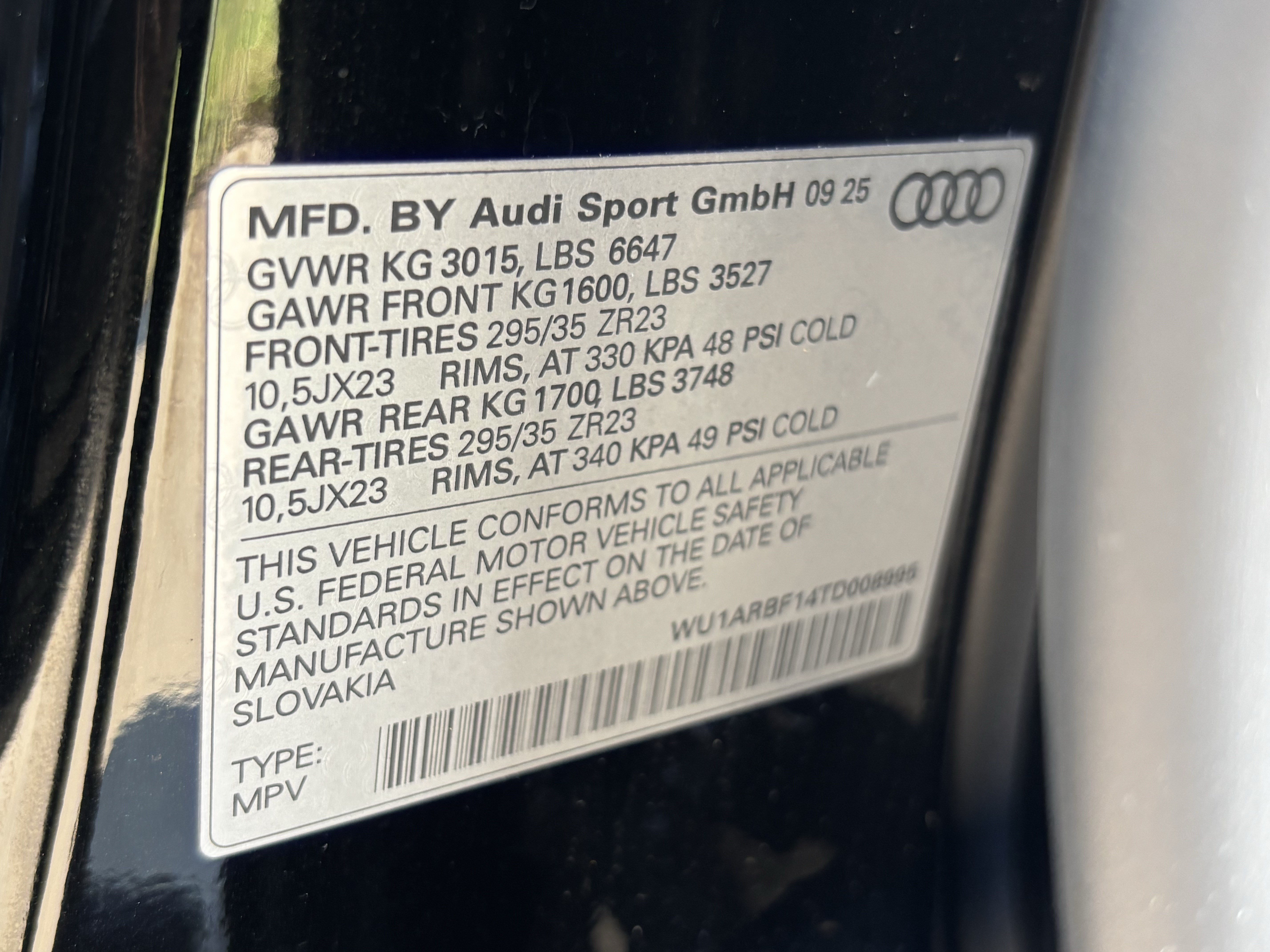 Used 2026 Audi RS Q8 performance AWD/4WD image 37