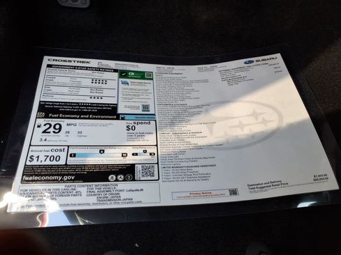 New 2026 Subaru Crosstrek 2.5i AWD/4WD image 40