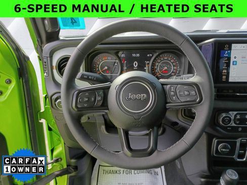 Certified 2025 Jeep Wrangler Unlimited Sport AWD/4WD image 13