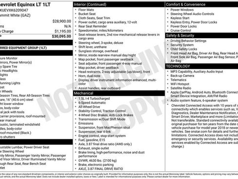 Used 2019 Chevrolet Equinox LT AWD/4WD image 7