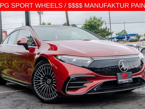 Used 2023 Mercedes-Benz EQS 580 4MATIC Sedan image 3